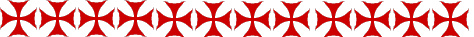 Border made of Knights Templar crosses.
